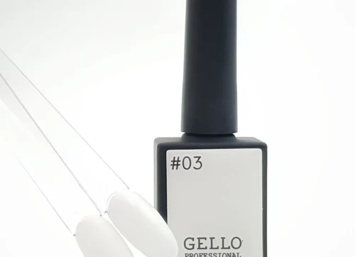 לק ג'ל ג'לו צבע חלבי GELLO #03