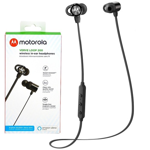 אוזניות בלוטוס Motorola  Verve Loop 200 - שחור