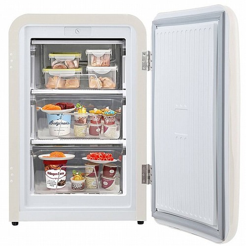 מקפיא שלוש מגירות רטרו דגם FR130R