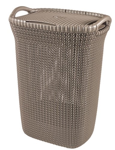 מיכל כביסה סרוג KNIT LAUNDRY HAMPER חום 228410