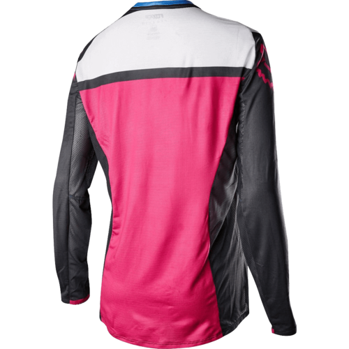חולצת אופניים נשים ארוכה שחור / סגול - WOMENS FLEXAIR SECA LS JERSEY