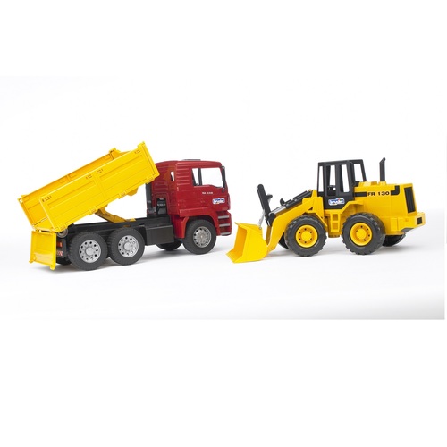 ברודר  משאית MAN TAG +טרקטור FR130