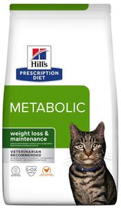 הילס מטבוליק מזון רפואי לחתולים 3 ק"ג Metabolic