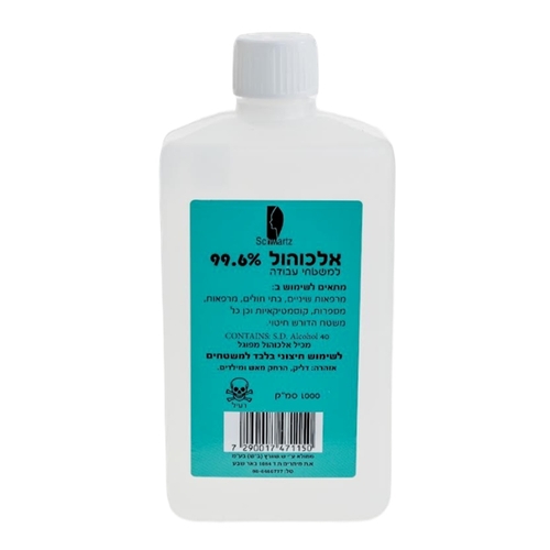 אלכוהול 99.6% למשטחי עבודה שוורץ - SCHWARTS