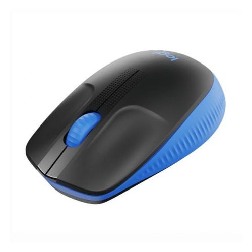 עכבר אלחוטי Logitech M190 - צבע שחור / כחול