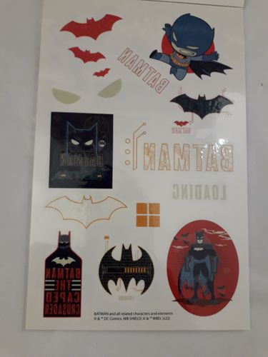 פלפוט - חוברת קעקועים באטמן - BATMAN