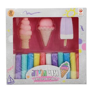 פלפוט - גירי גלידה צבעוניים ועבים במיוחד