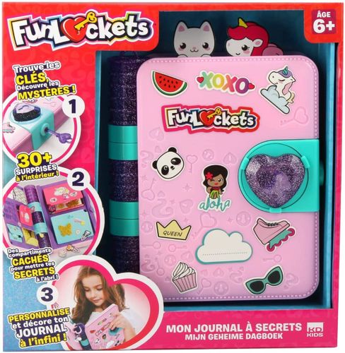 היומן הסודי שלי שלימקס  FUNLOCKETS