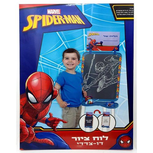 לוח ציור דו צדדי - SPIDERMAN
