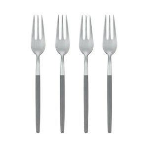 סט 4 מזלגות עוגה ידית בהירה MAXIME cake forks