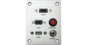 קופסת חיבורים קיסטונים VGA MINIPL HDMI USB רשת