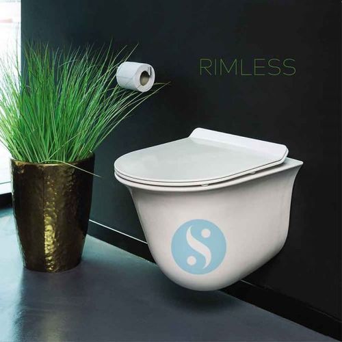 אסלה תלויה קומו Rimless