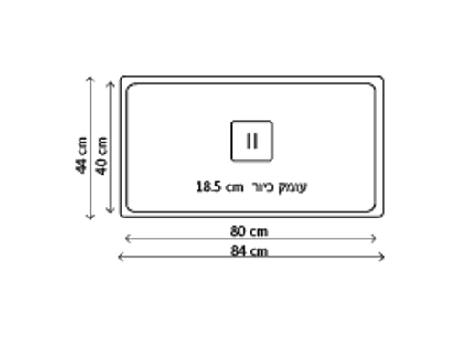 כיור מטבח נירוסטה מיטראני big840