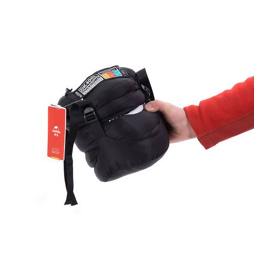 שק שינה פוך לקור קיצוני מתקפל לקטן NATUREHIKE ULG400 Goose Down