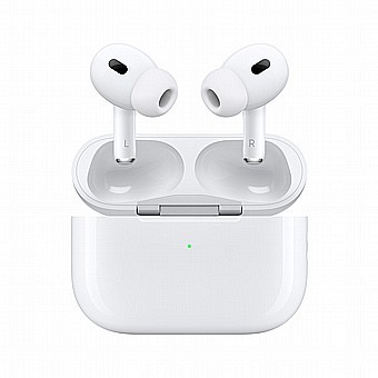 אוזניות אלחוטיות Apple AirPods Pro 2 - כולל מארז עם טעינה אלחוטית MagSafe