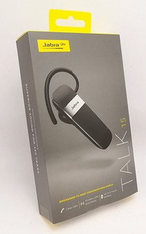 אוזניית JABRA Talk 15 Bluetooth איכות סאונד נקיה וסוללה לזמן ממושך