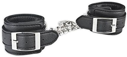 אזיק דמוי עור Lux Fetish -  Unsex Leatherette Cuffs 