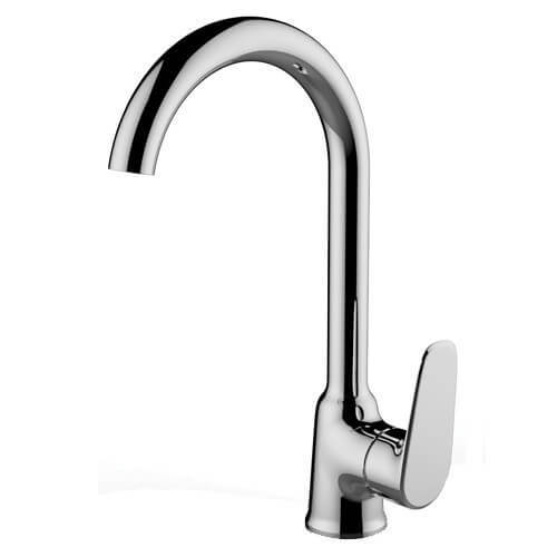 ברז פרח מעוגל פיה ארוכה KURIZA אקווילה