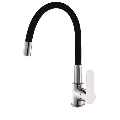 ברז פרח דגם  פיה גומי שחורה DUCK אקווילה