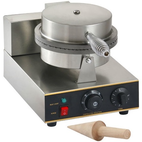 מכונת וופל בלגי ליצירת גביעי גלידה Havaya Ice Cream Cone Maker