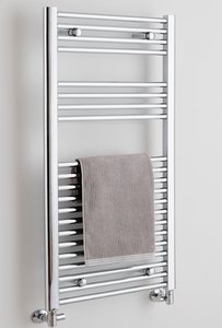 מחמם מגבות דגם CLASSIC STRAIGHT 50*80 - ניקל מבריק