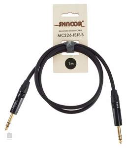 כבל PL מקצועי 1 מטר MC226-JSJSB מאוזן מבית SHNOOR *שלוש שנות אחריות*