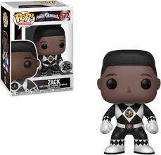 Funko Power Rangers Pop - Black Ranger Zack #672