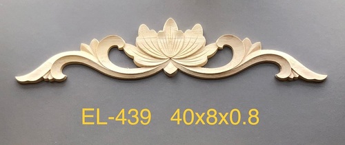 עיטור עץ מסוגנן, 40X8 דגם EL-439