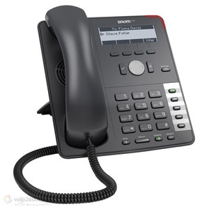 טלפון שולחני משרדי snom D712