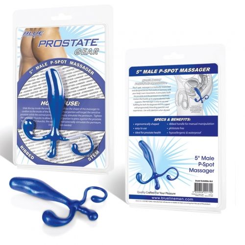 מעסה אנאלי לפרוסטטה Blue Line - Male P-Spot Massager 