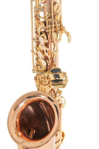 סקסופון אלט מצופה לכה של המותג ROY BENSON AS-202G כולל תיק RB700613 מבית GEWA (Germany)