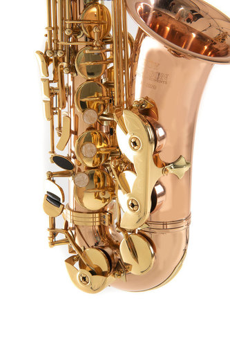 סקסופון אלט מצופה לכה של המותג ROY BENSON AS-202G כולל תיק RB700613 מבית GEWA (Germany)