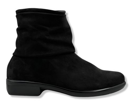 מגפוני עור נוחות טבע נאות בריסטוה אורה שחור נובוק