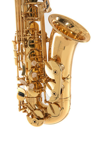 סקסופון אלט מצופה לכה ROY BENSON AS-302 כולל תיק RB700620 מבית GEWA (Germany)