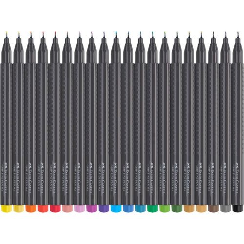 סט 20 עטים צבעוניים 0.4 מבית Faber Castell
