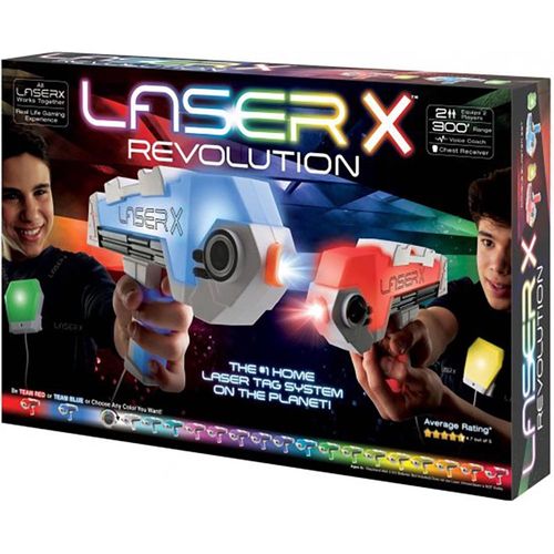 זוג אקדחי משחק רבולושן - LASER X