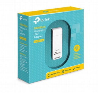 כרטיס רשת אלחוטי 300Mbps - דגם TL-WN821N - חברת TP-LINK