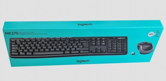סט עכבר ומקלדת אלחוטיים דגם Logitech MK270 (עברית-אנגלית) יבואן רשמי