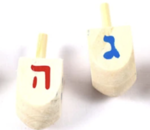 סביבון עץ למשחק