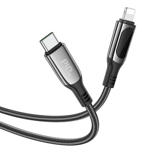 כבל טעינה ודאטה עם תצוגה Hoco S51 Type-c to Lightning