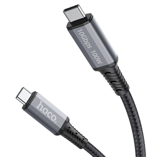 כבל טעינה דאטה ותצוגה Hoco US01 3-in-1 Type-c to Type-c 4K 60Hz m1.2