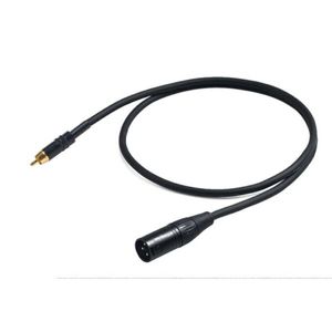 כבל XLR(M) ל RCA באורך 1.5 מטר מבית Proel