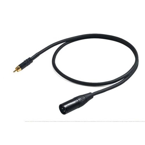 כבל XLR(M) ל RCA באורך 3 מטר מבית Proel