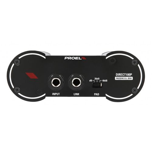 קופסאת DI פסיבית ערוץ אחד Proel DIRECT100P