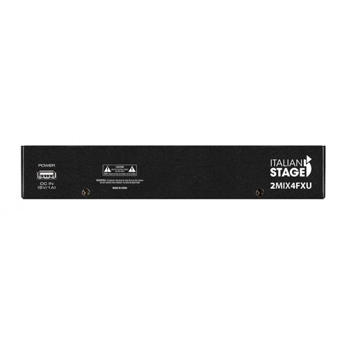 מיקסר 4 ערוצים עם אפקטים Italian Stage IS 2MIX4FXU