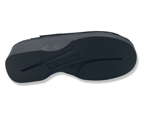 כפכפי נוחות טבע נאות נשים סגור קדימה רפידה נשלפת רחב שחור דגם ערד 