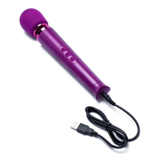 סופר מגי'ק וונד מיני בורדו שרי Le Wand-Petite Vibrating Massager Super Magic Wand  - המסאג'ר הטוב ביותר בשנת 2021