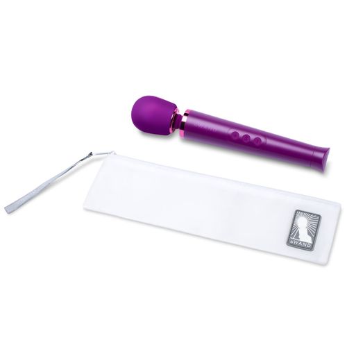 סופר מגי'ק וונד מיני בורדו שרי Le Wand-Petite Vibrating Massager Super Magic Wand  - המסאג'ר הטוב ביותר בשנת 2021