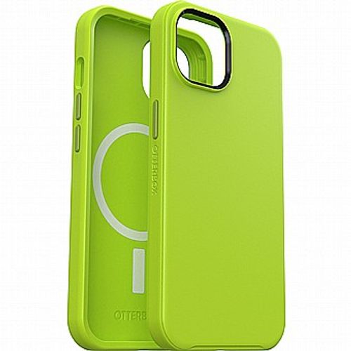 כיסוי ירוק ליים +OtterBox Symmetry לאייפון 14 פרו מקס - הגנה קשיחה ודקה - עם טעינת Magsafe