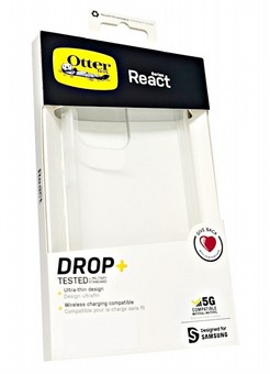 כיסוי שקוף OtterBox React לגלקסי S21 FE 5G - הגנה קשיחה ודקה